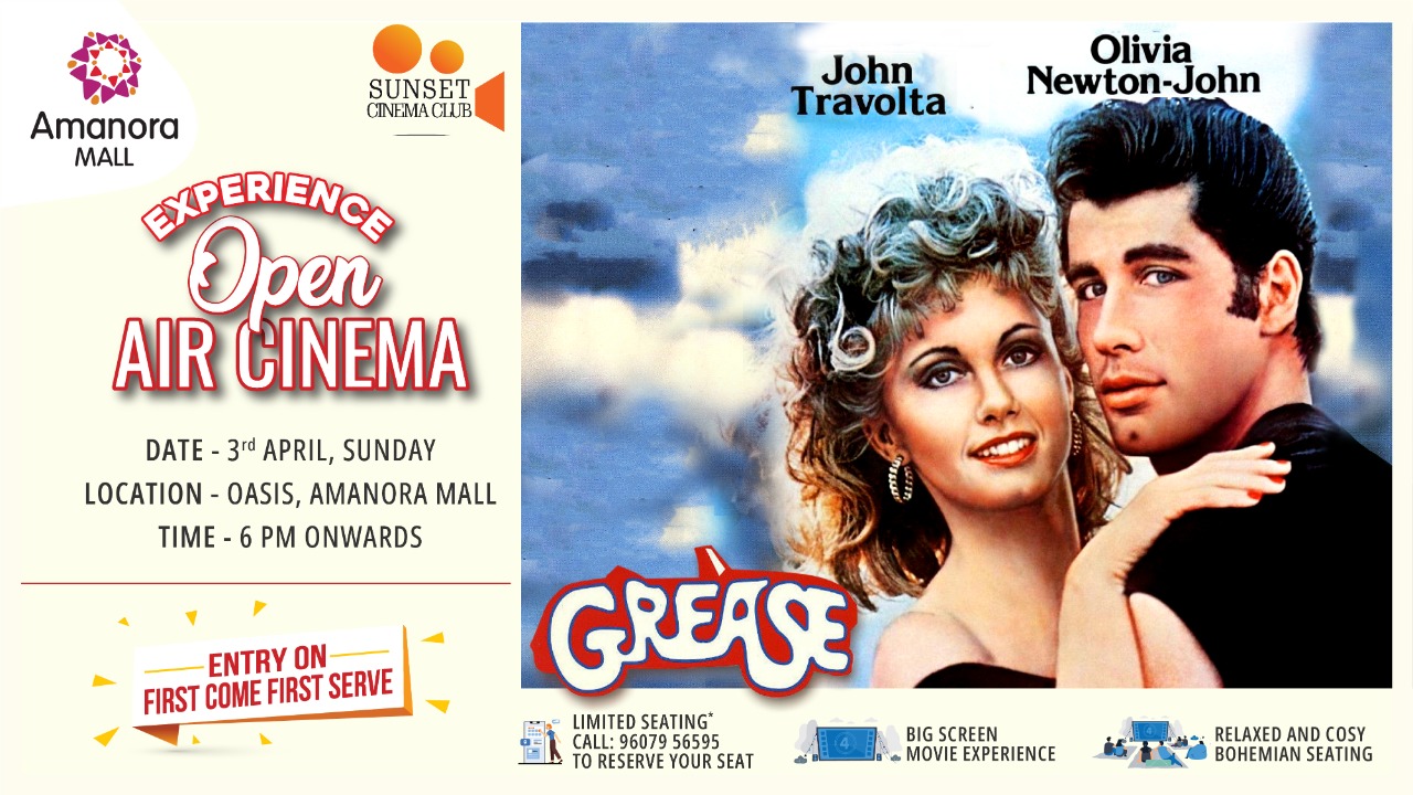 Open-Air Cinema at Amanora Mall