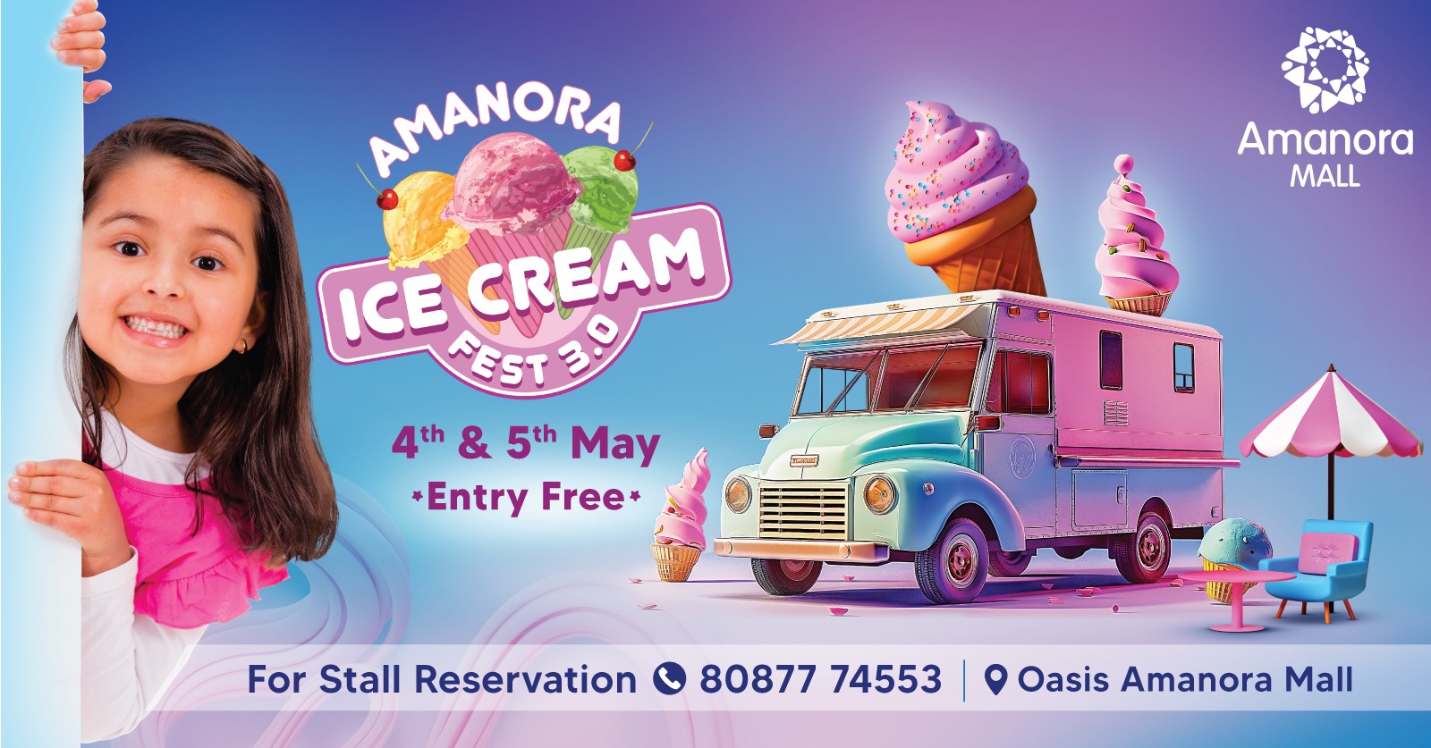 AMANORA ICE-CREAM FEST 3.0