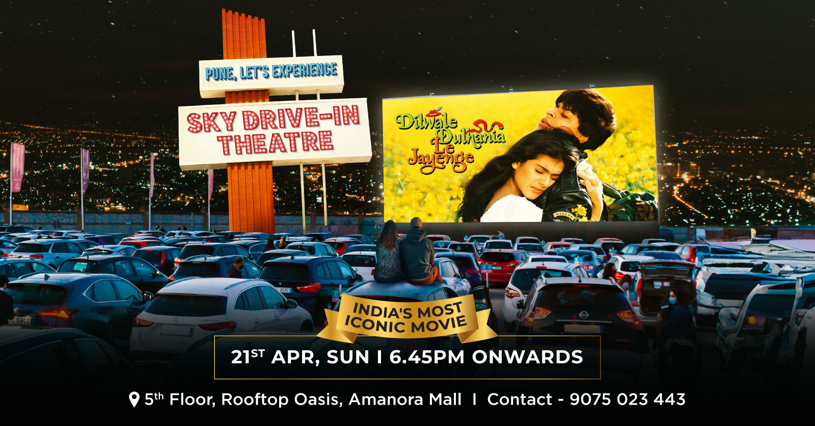 Amanora Sky Drive-In Cinema | Dilwale Dulhaniya Le Jayenge