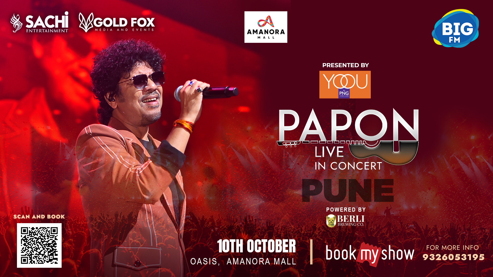 Papon is Live | Amanora Mall
