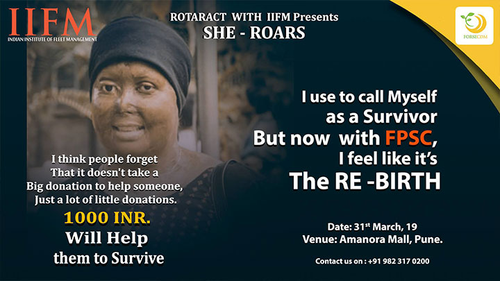 SHE-ROARS (ACID ATTACK VICTIMS)