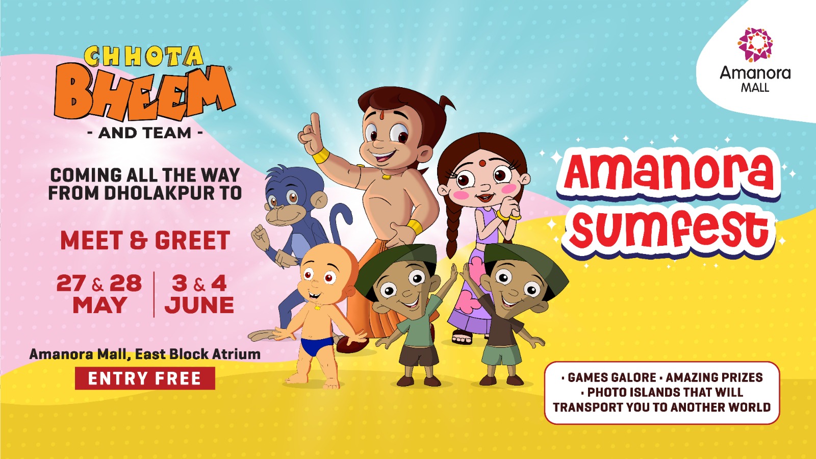 Amanora Sumfest With Chhota Bheem