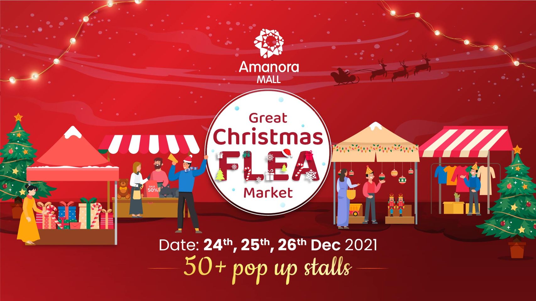 Cherish the joy of togetherness at the Great Christmas Flea Market