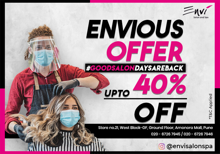 Envious Offer Up to 40% Off